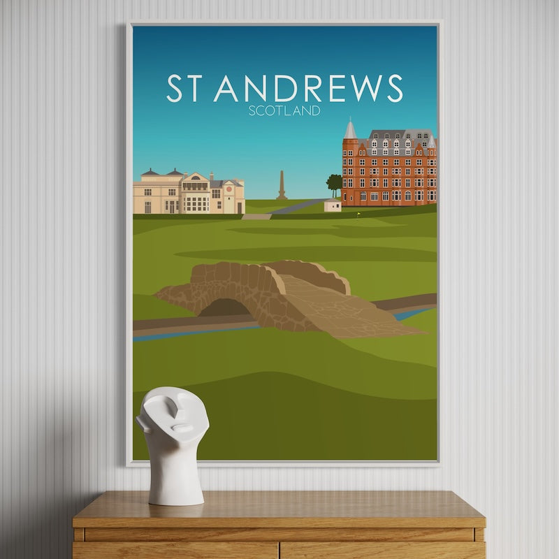 St Andrews Golf Course Print