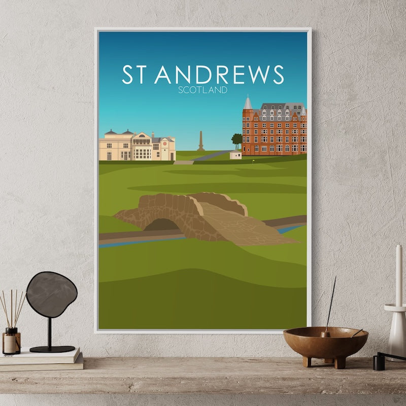 St Andrews Golf Course Print
