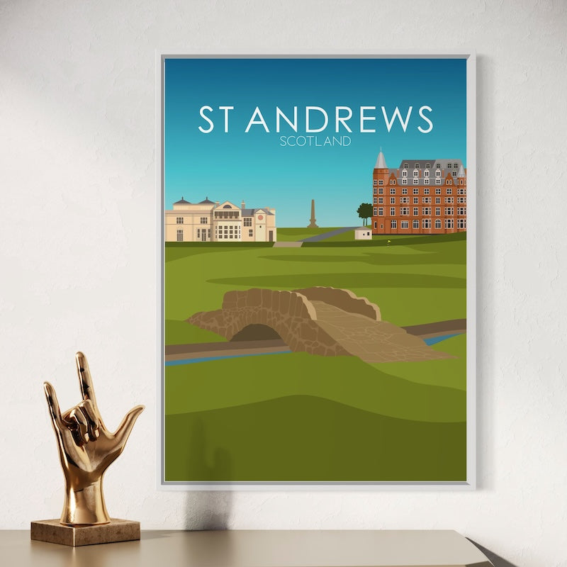 St Andrews Golf Course Print