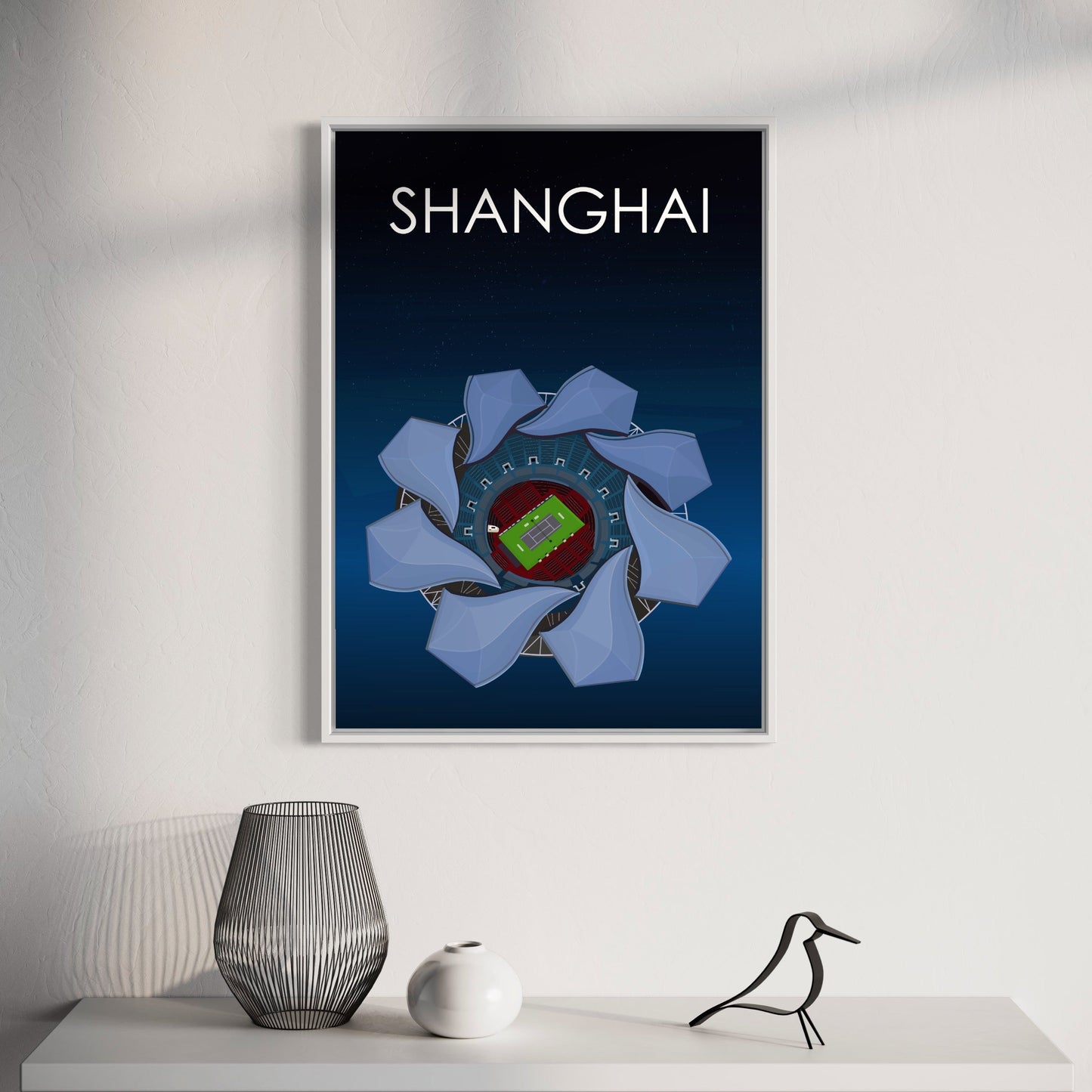 Shanghai ATP Masters Tennis Stadium Poster
