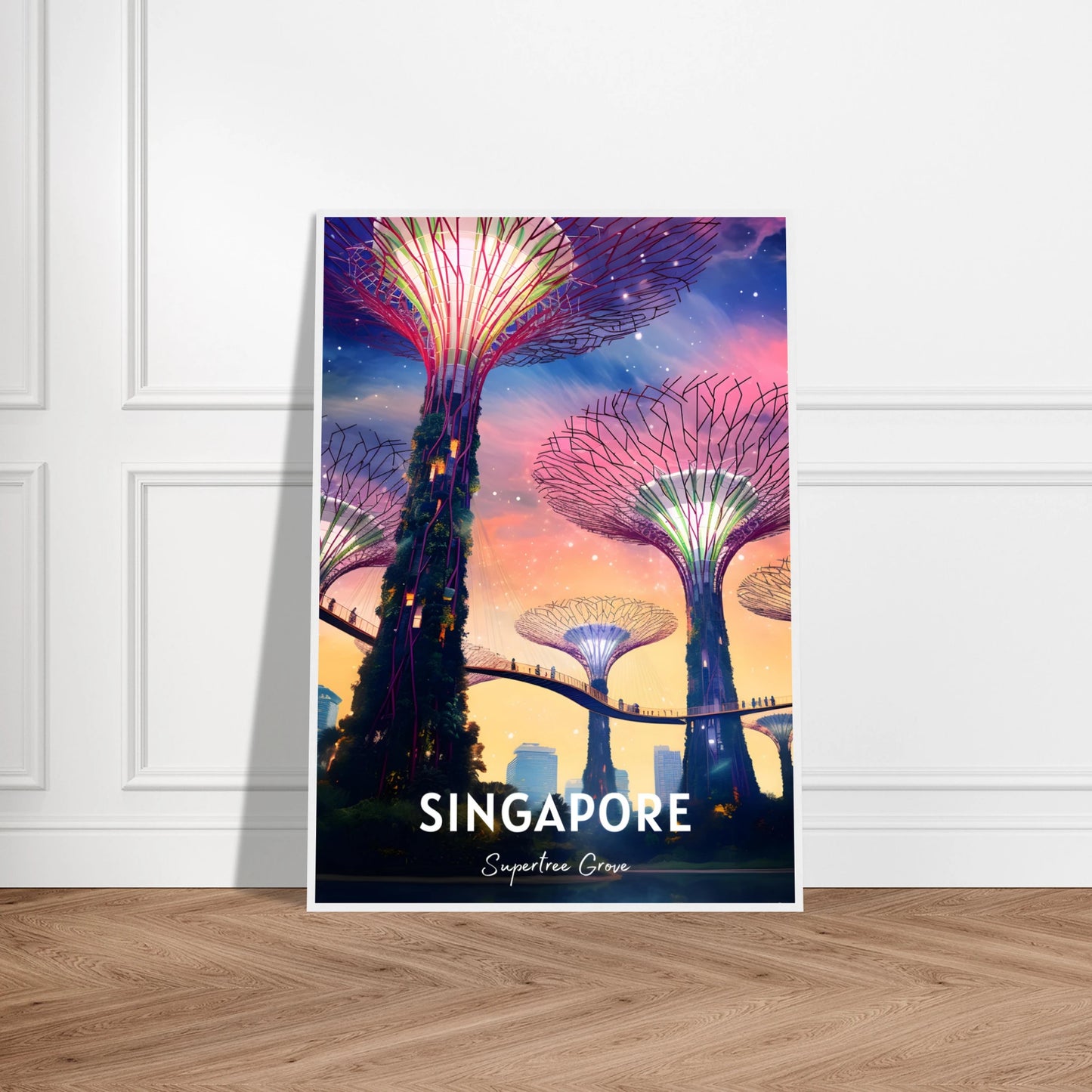 Singapore Supertree Poster