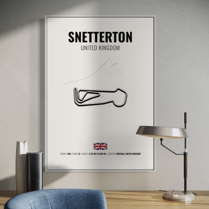 Snetterton Poster | Snetterton Print | Snetterton Wall Art