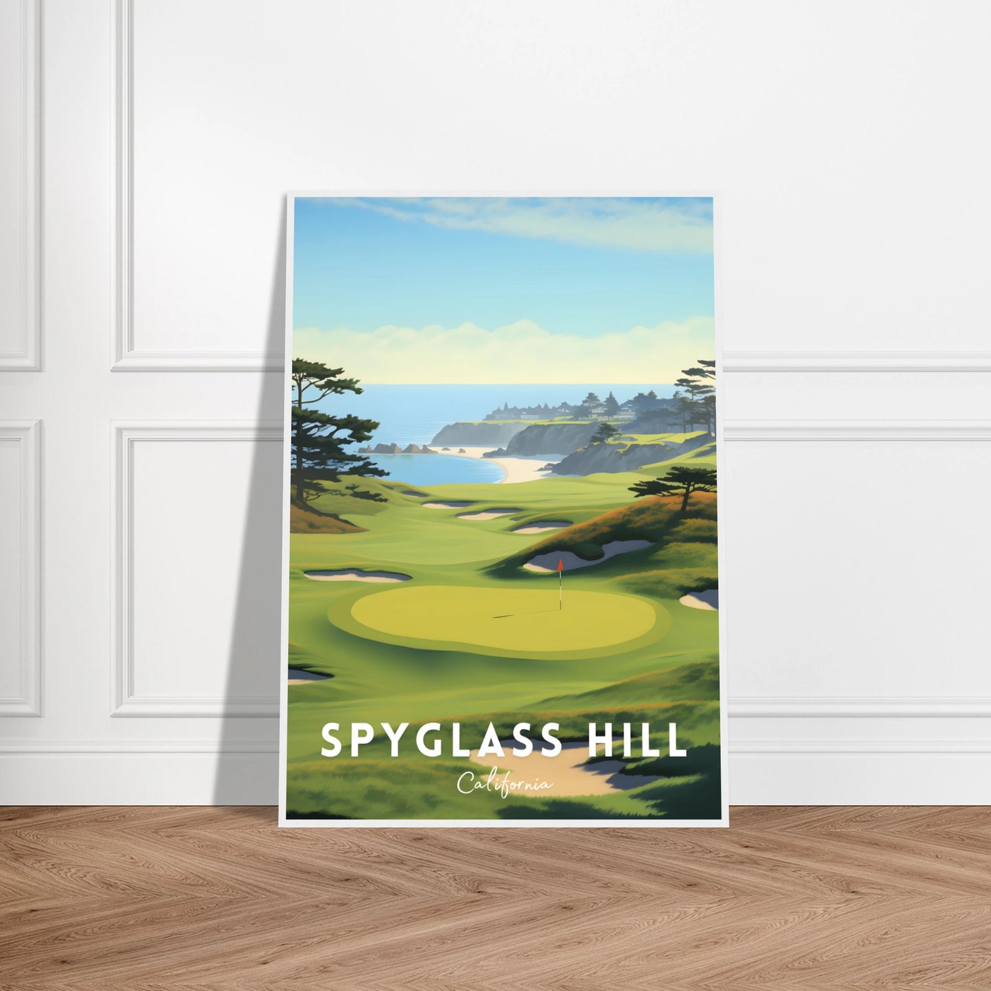 Spyglass Hill Golf Poster