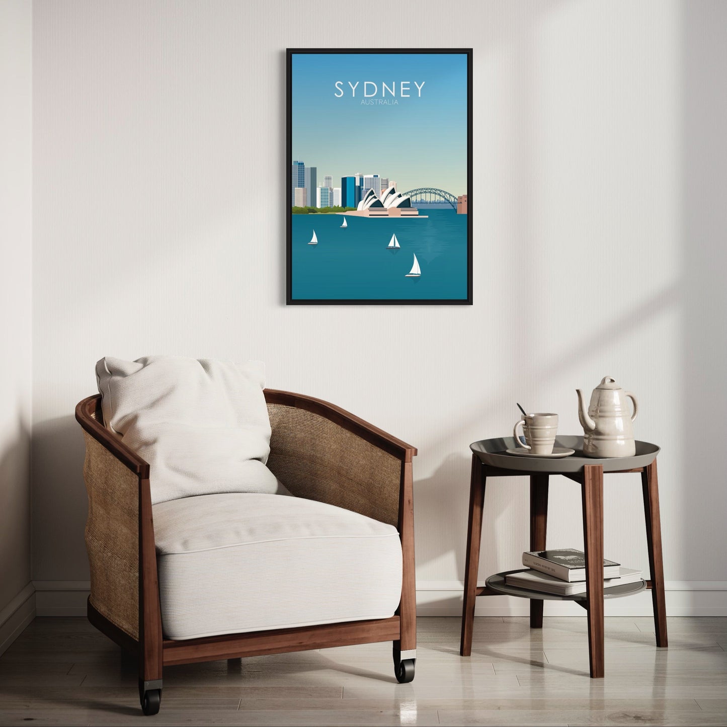 Sydney Poster | Sydney Wall Art | Sydney Daytime Print
