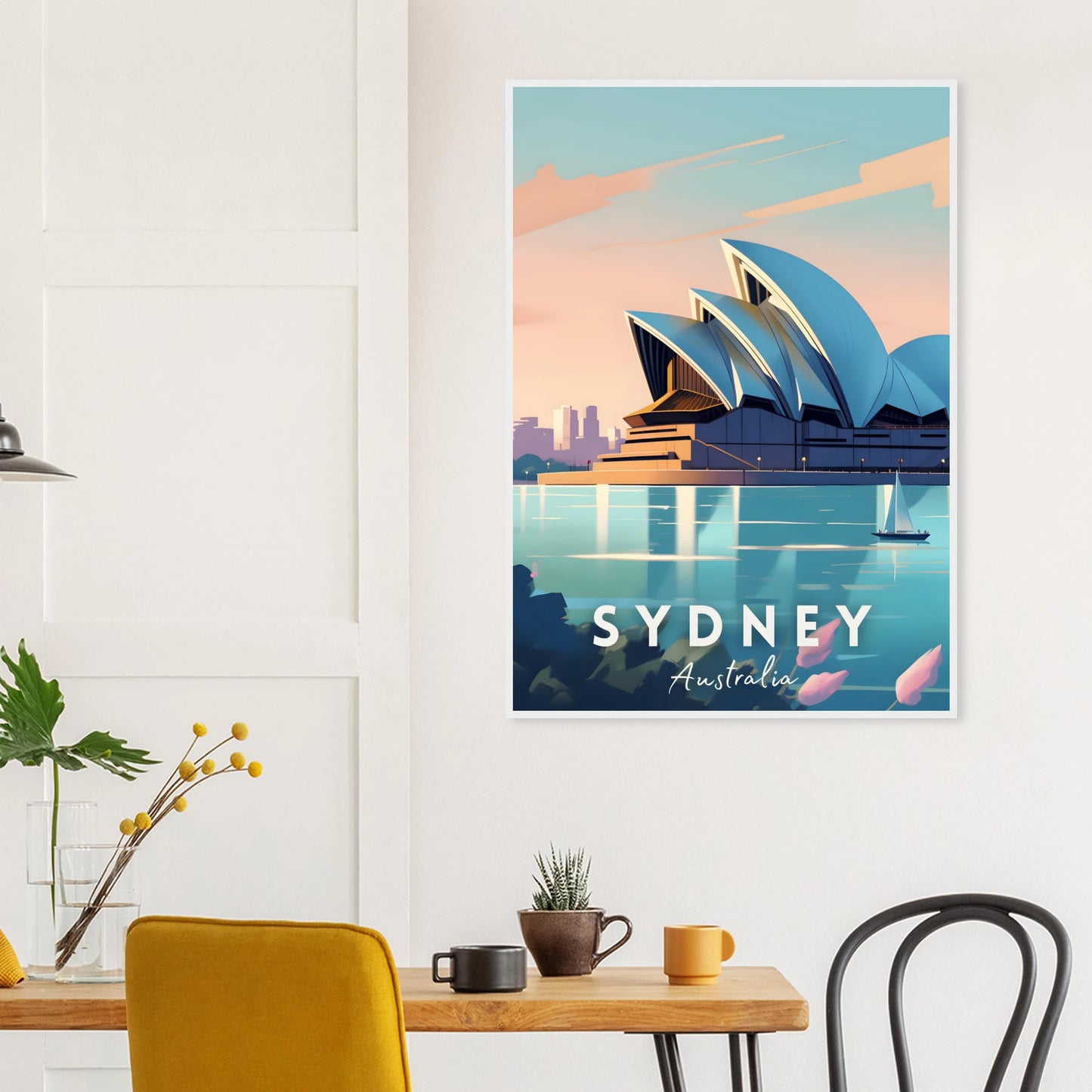 Sydney Poster Kitchen Mockup