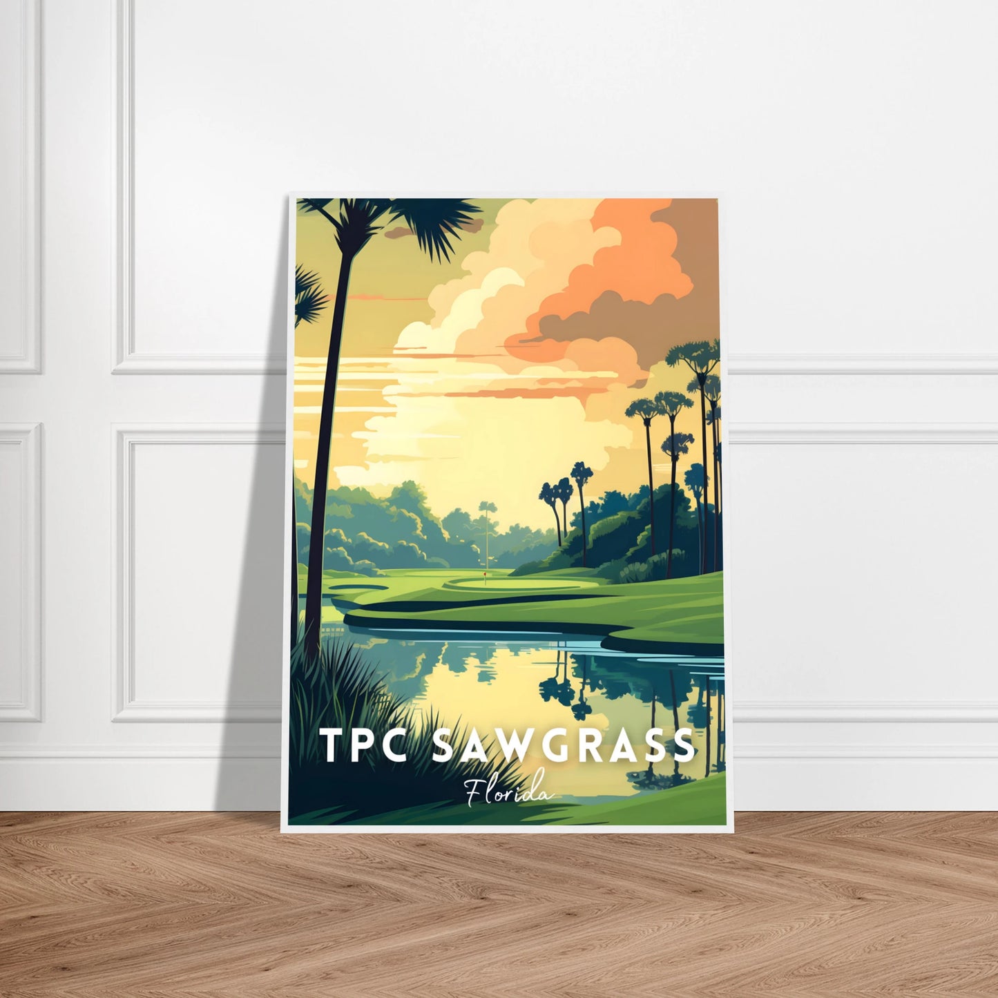 TPC Sawgrass Golf Poster