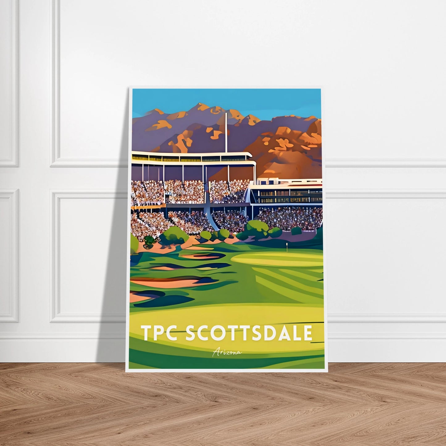 TPC Scottsdale Golf Poster