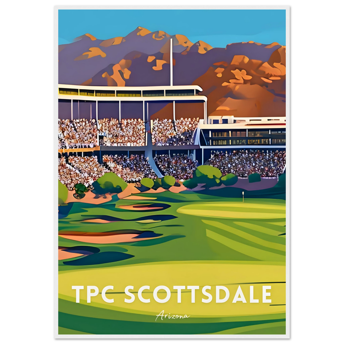TPC Scottsdale Poster