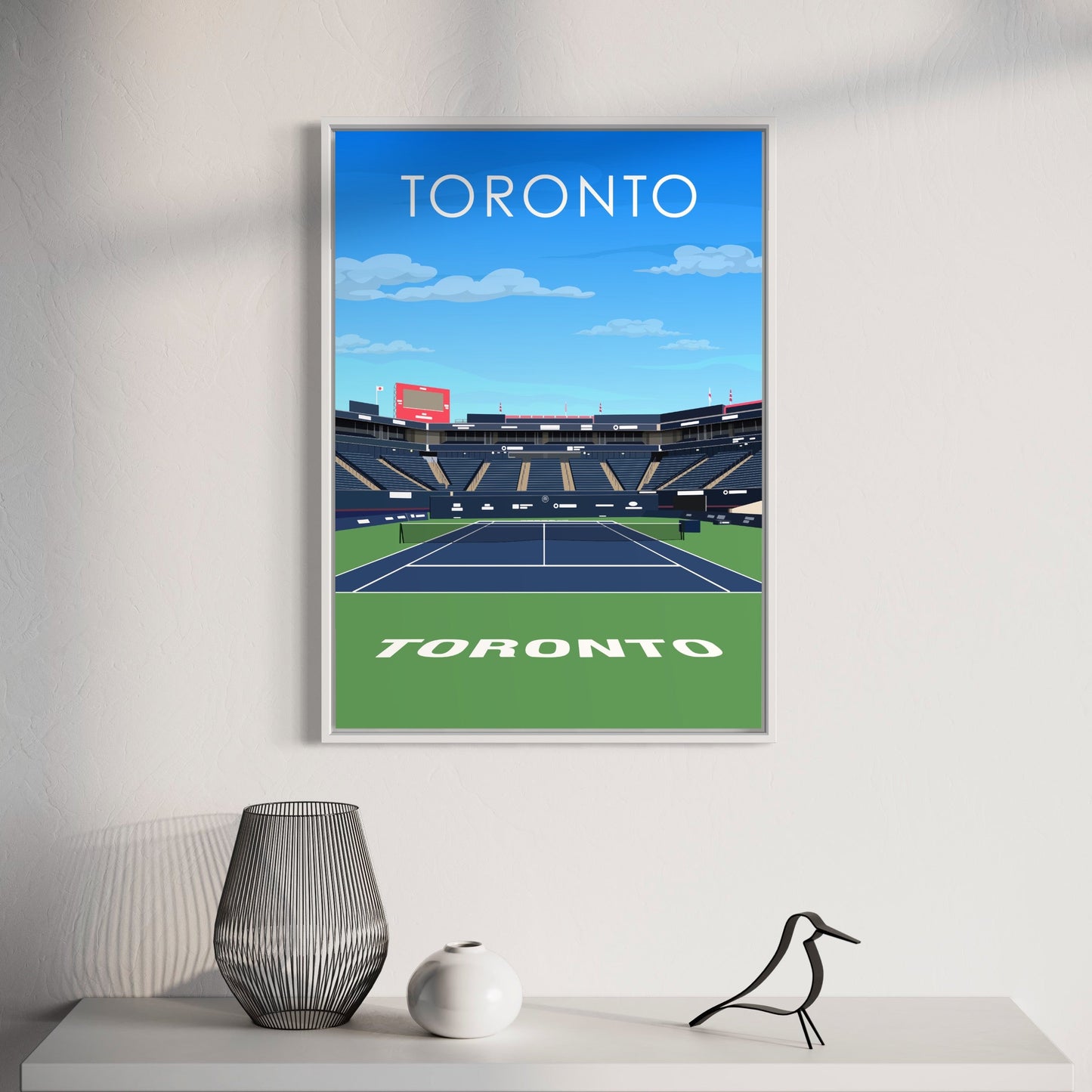 Toronto ATP/WTA Masters Tennis Stadium Poster
