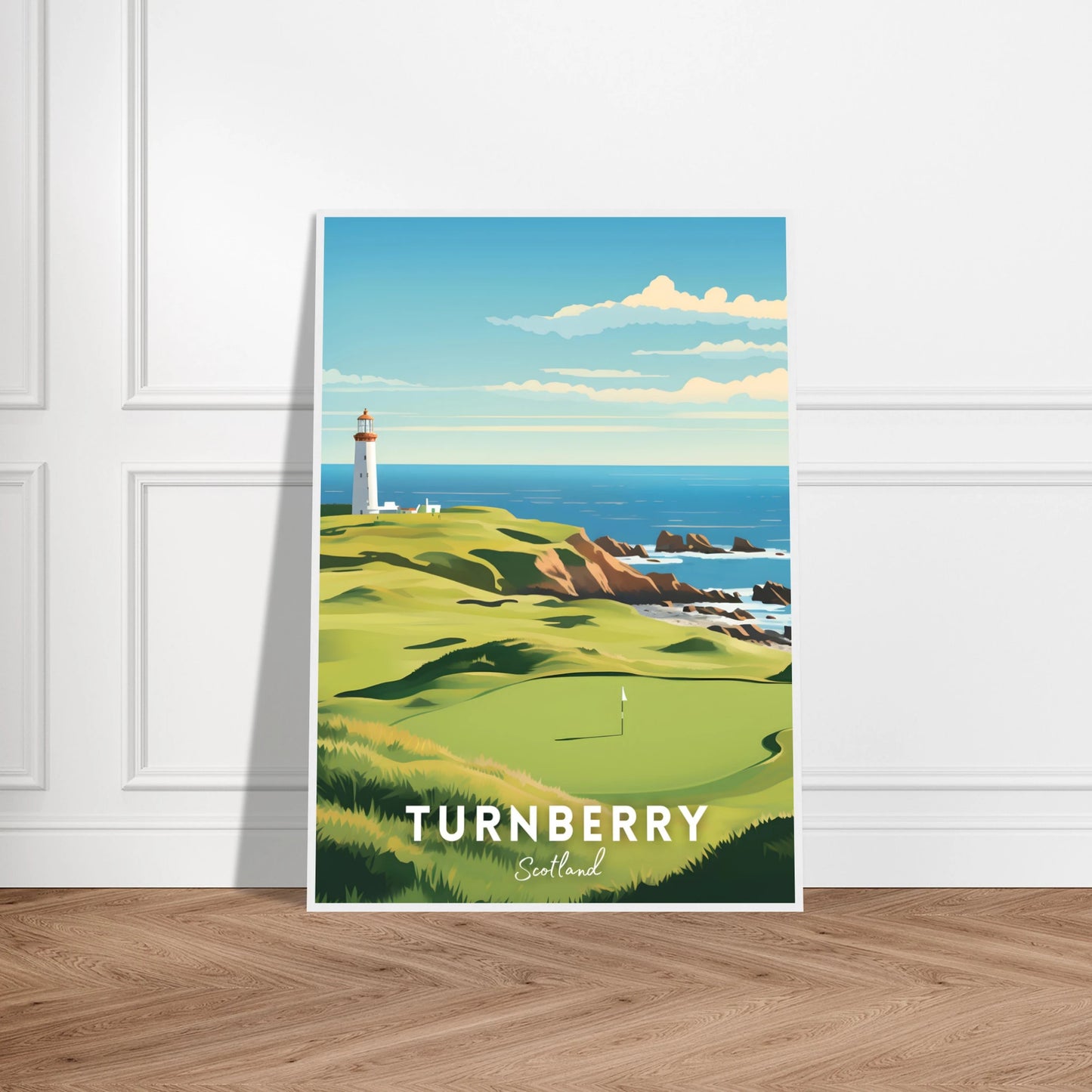 Turnberry Golf Poster