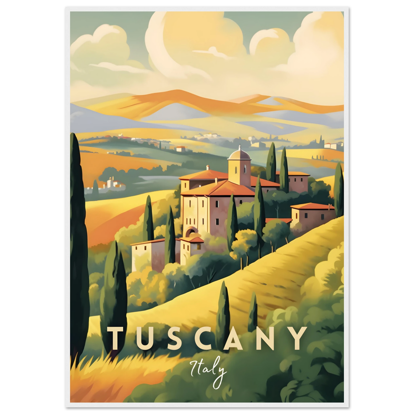 Tuscany Poster