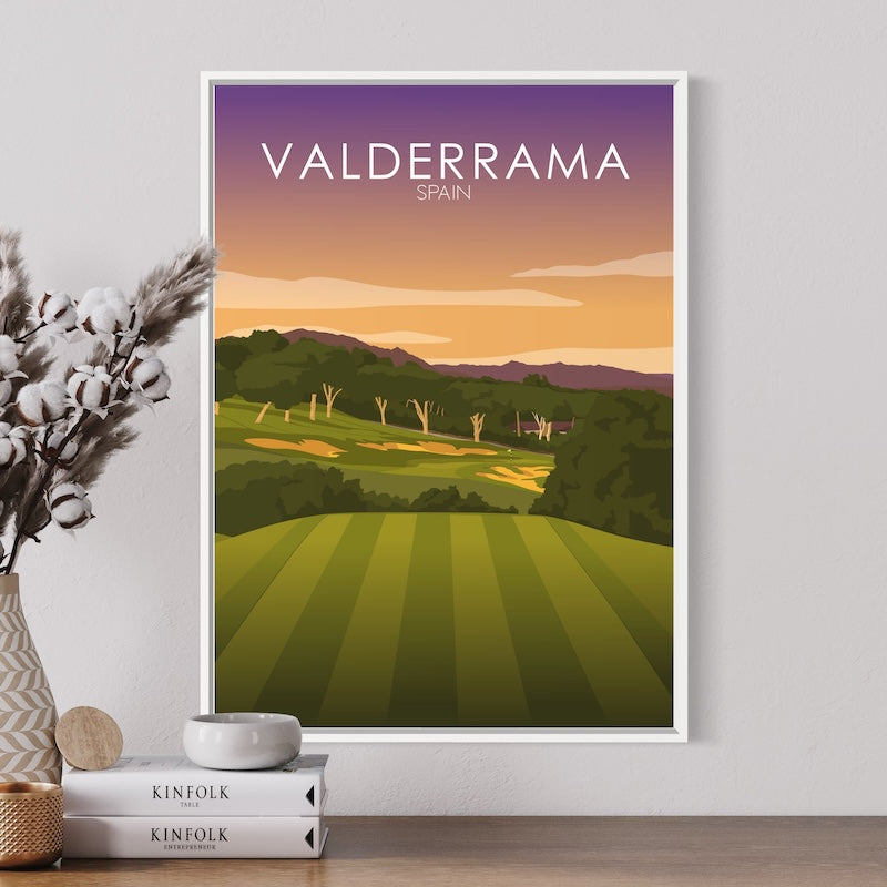 Valderamma Golf Course Sunset Print