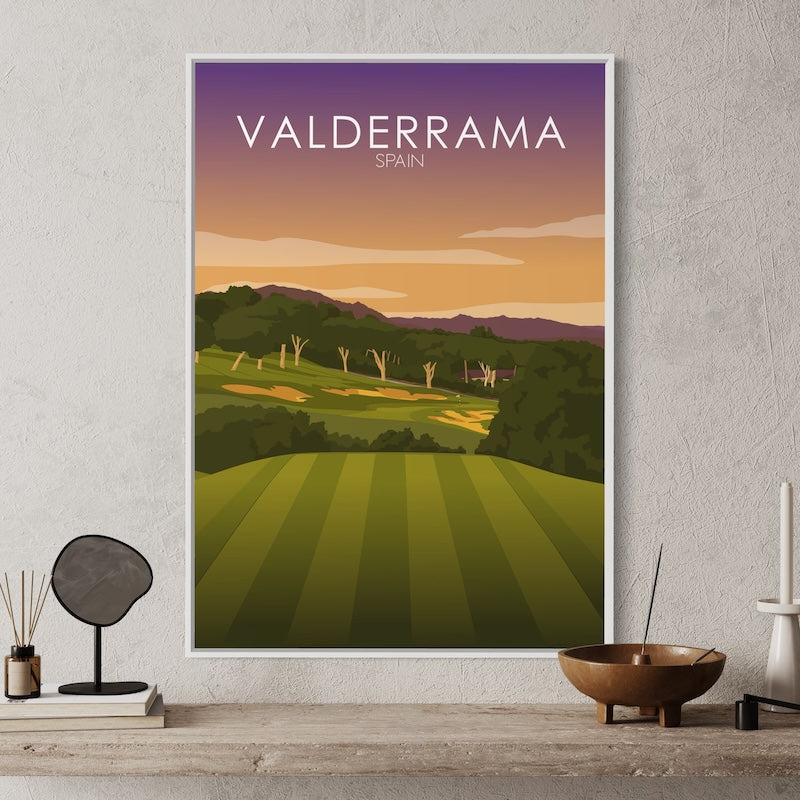 Valderamma Golf Course Sunset Print