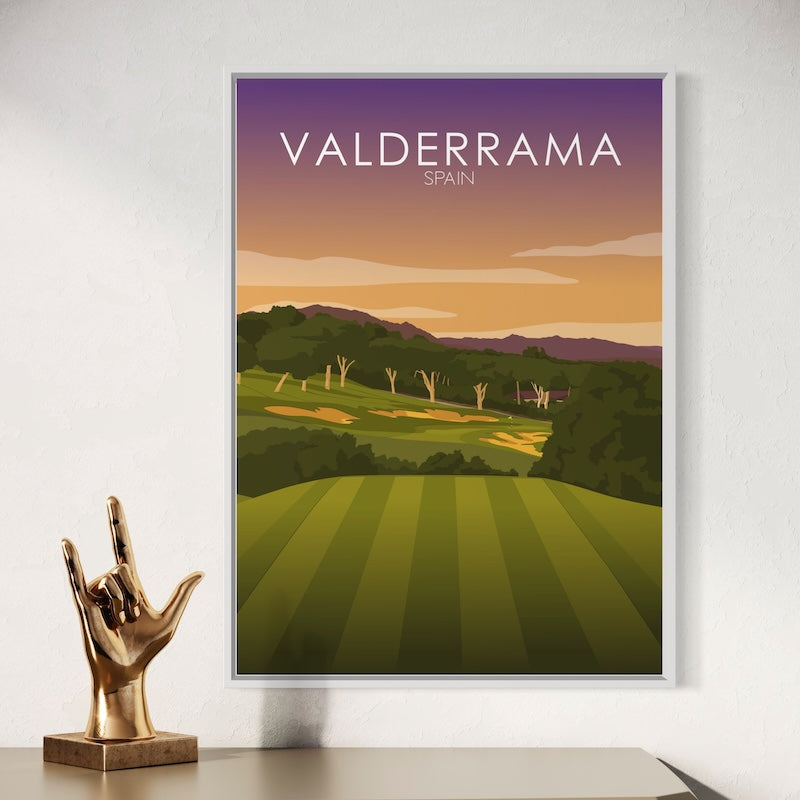 Valderamma Golf Course Sunset Print