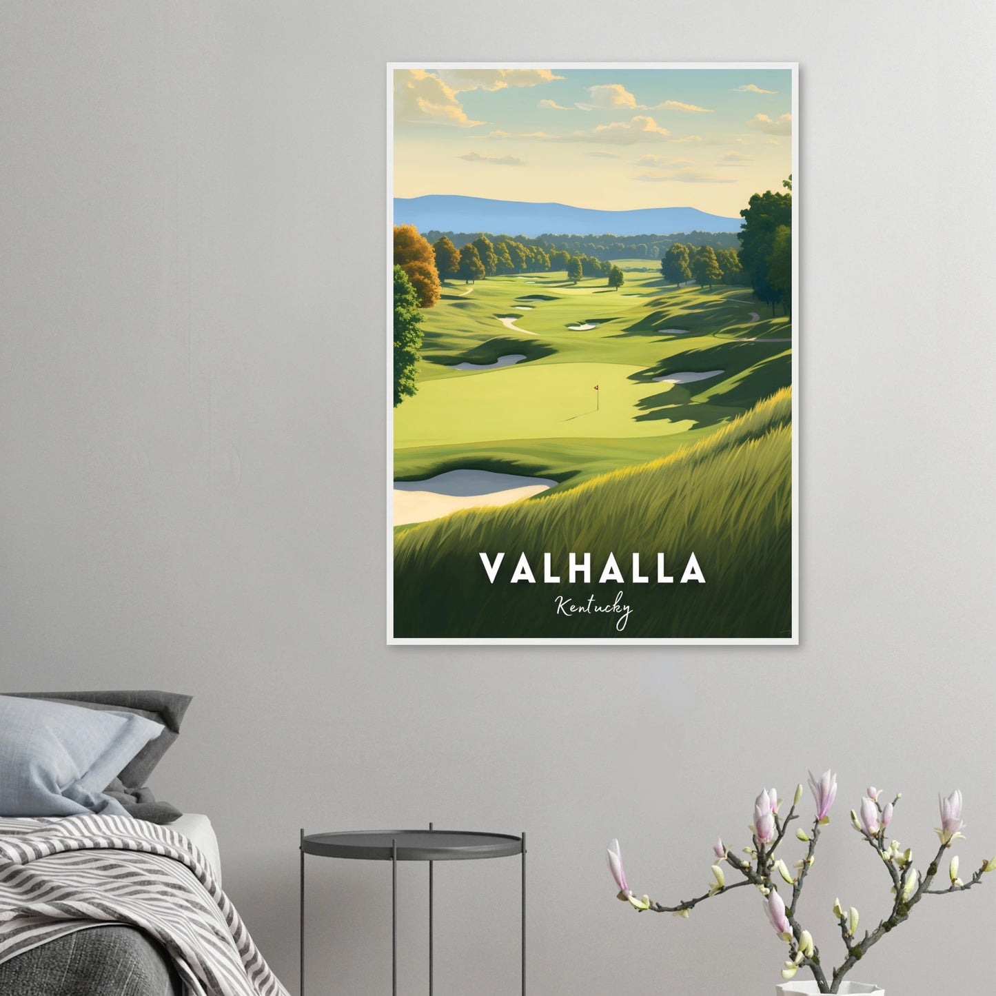 Valhalla Golf Course Poster