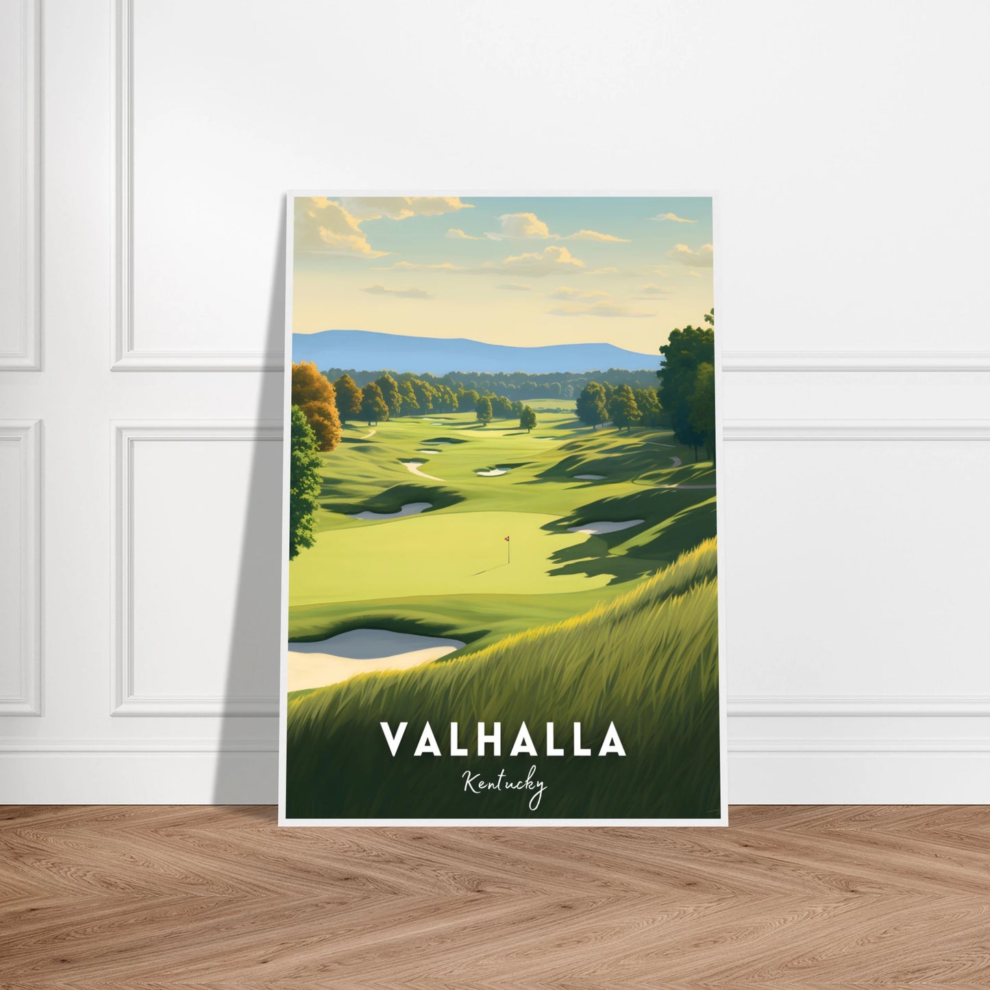 Valhalla Golf Poster