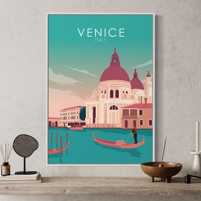 Venice Pastel Poster | Venice Pastel Print | Venice Pastel Wall Art