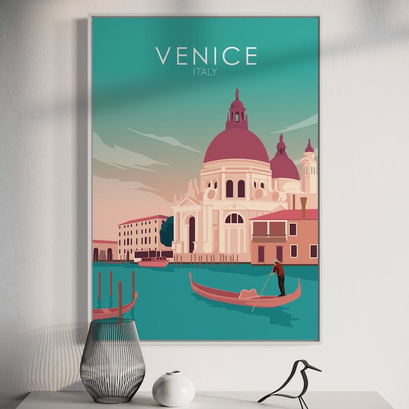 Venice Pastel Poster | Venice Pastel Print | Venice Pastel Wall Art