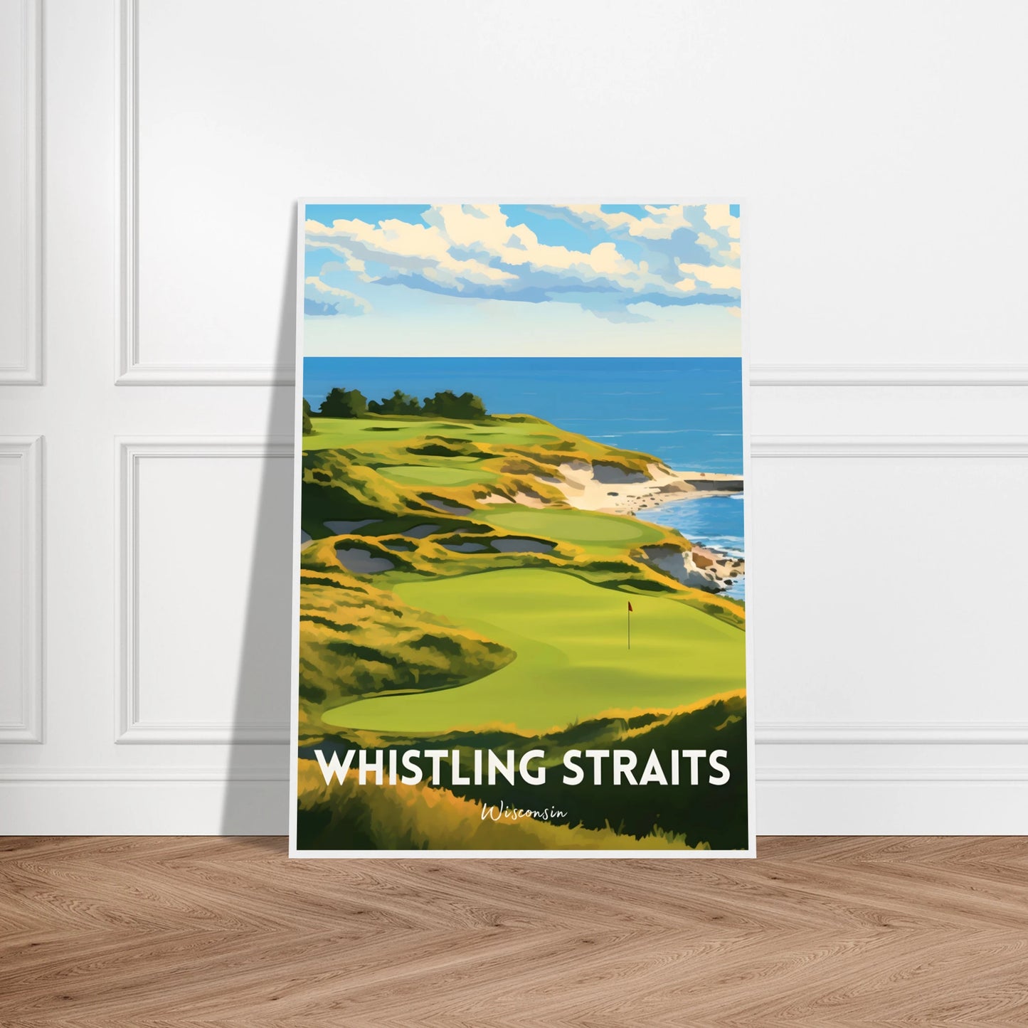 Whistling Straits Golf Poster