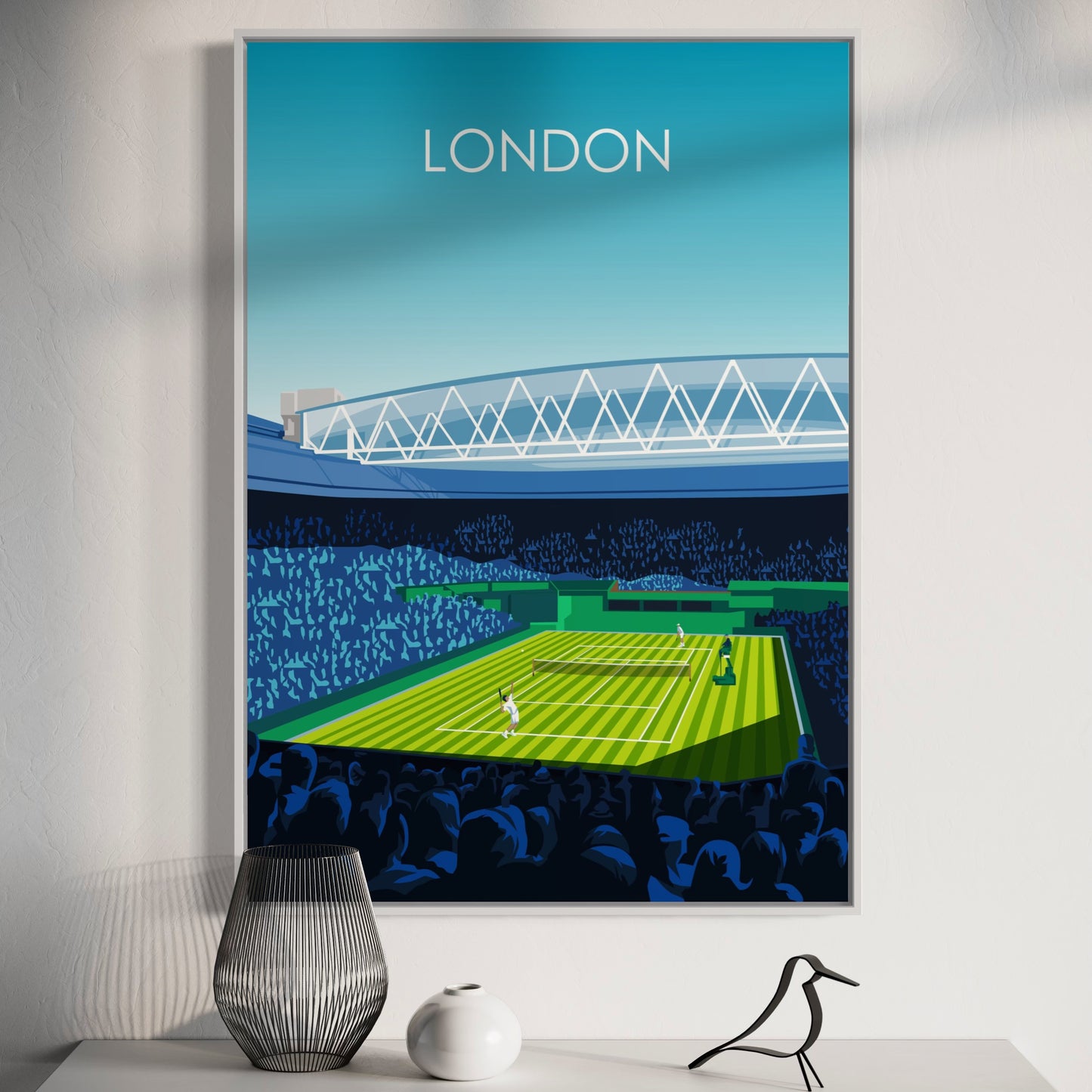 Wimbledon Poster | Tennis Gift | Gift for Tennis Player
