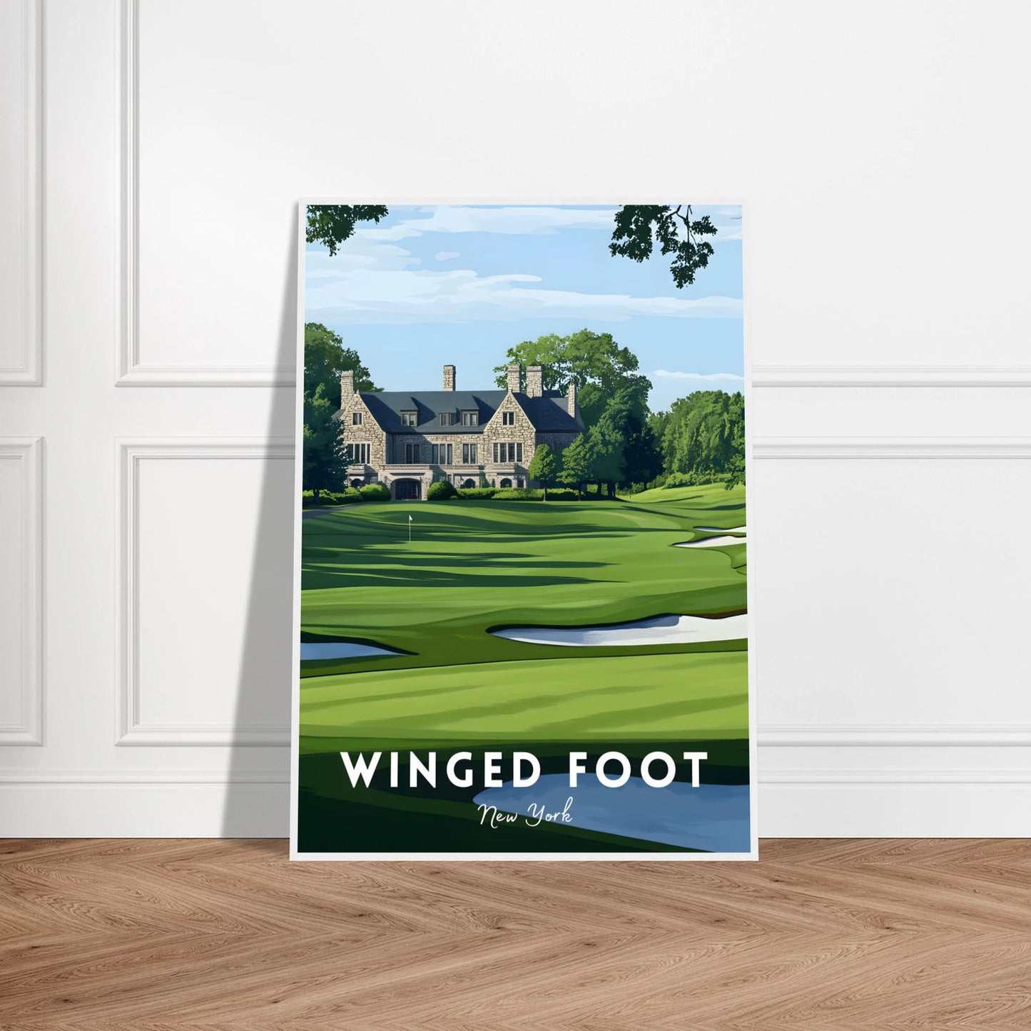Winged Foot Poster
