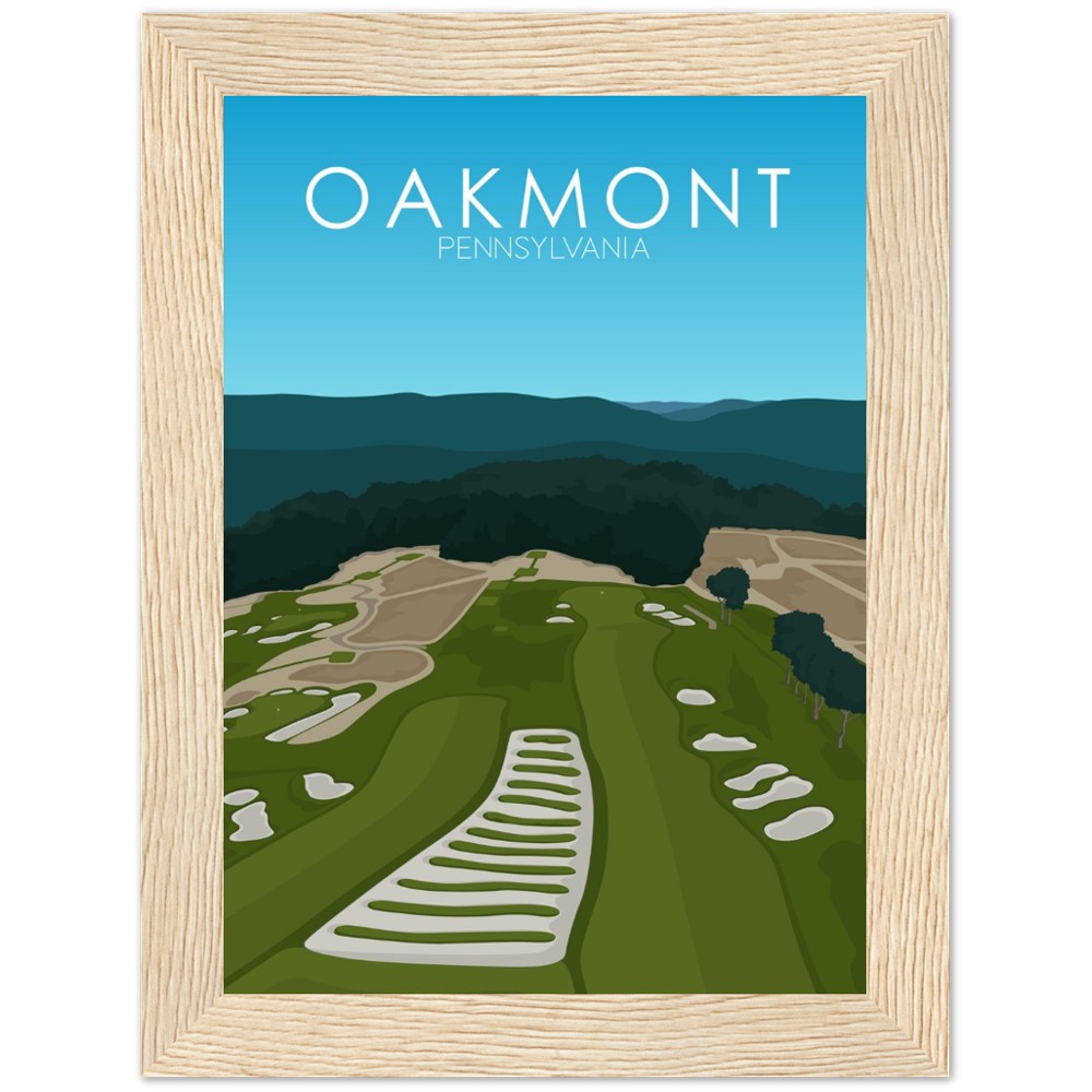 Oakmont Country Club Golf Course Print
