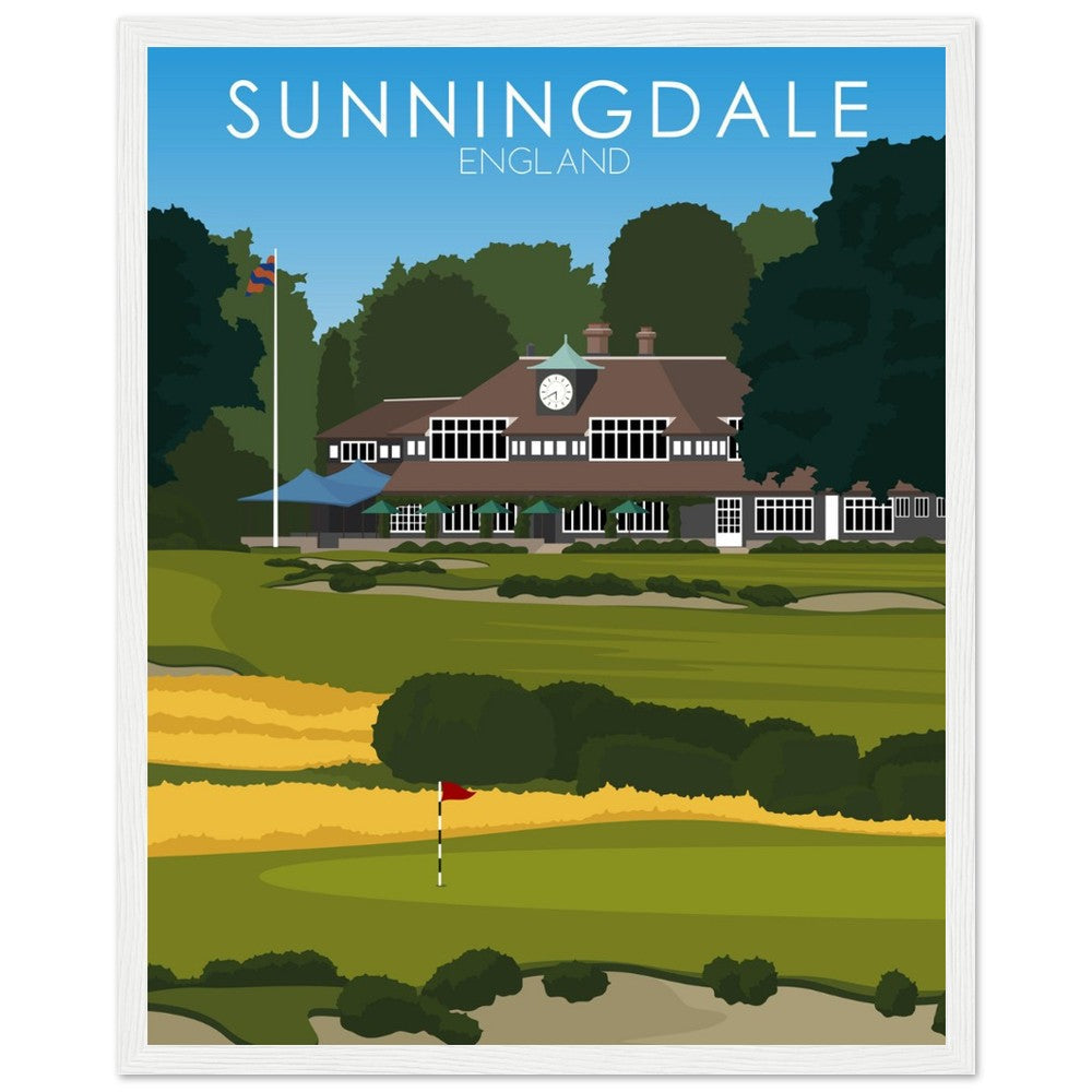 Sunningdale Golf Course Print
