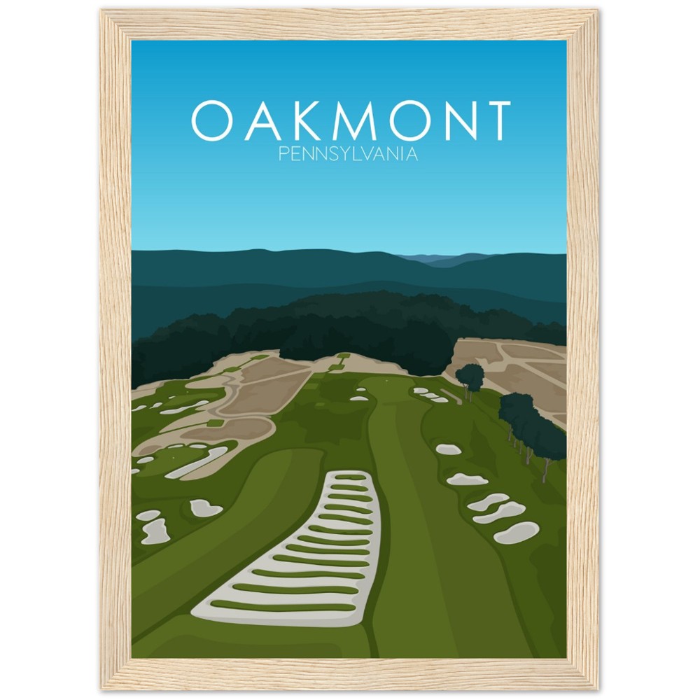 Oakmont Country Club Golf Course Print