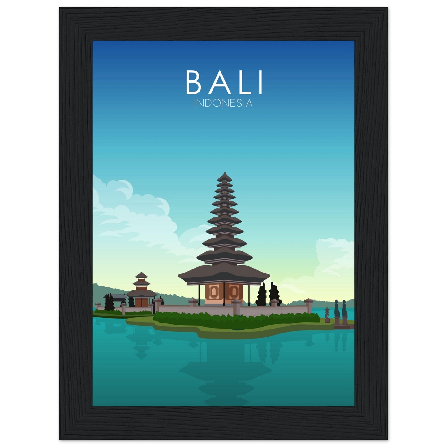 Bali Poster | Bali Wall Art | Bali Daytime Print