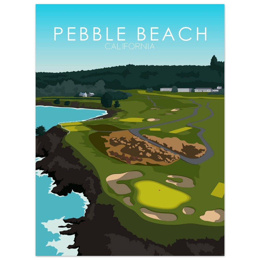 Pebble Beach Golf Links Print