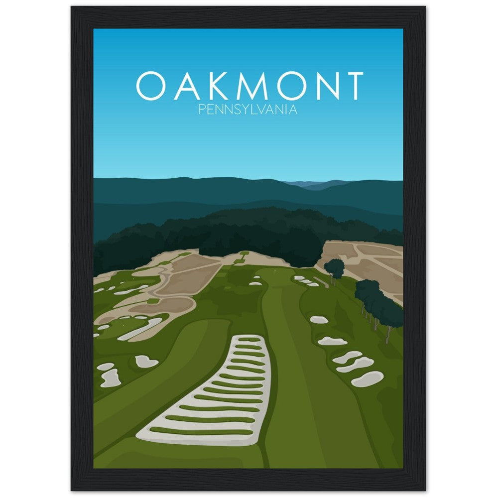 Oakmont Country Club Golf Course Print