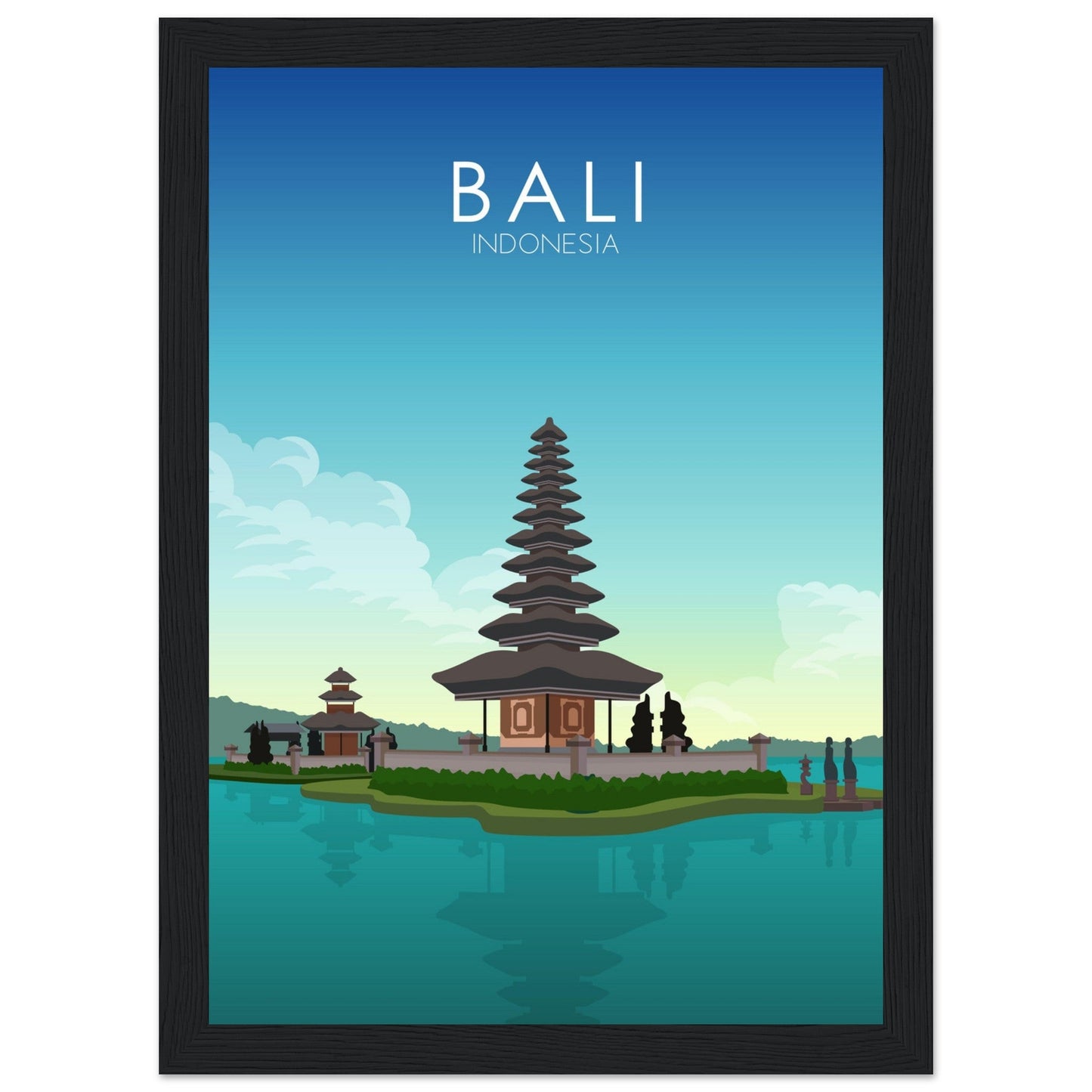 Bali Poster | Bali Wall Art | Bali Daytime Print