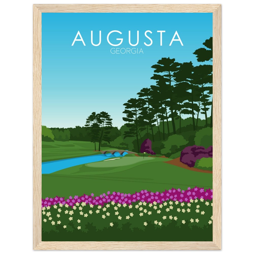 Augusta National Golf Course Print | Augusta National Poster