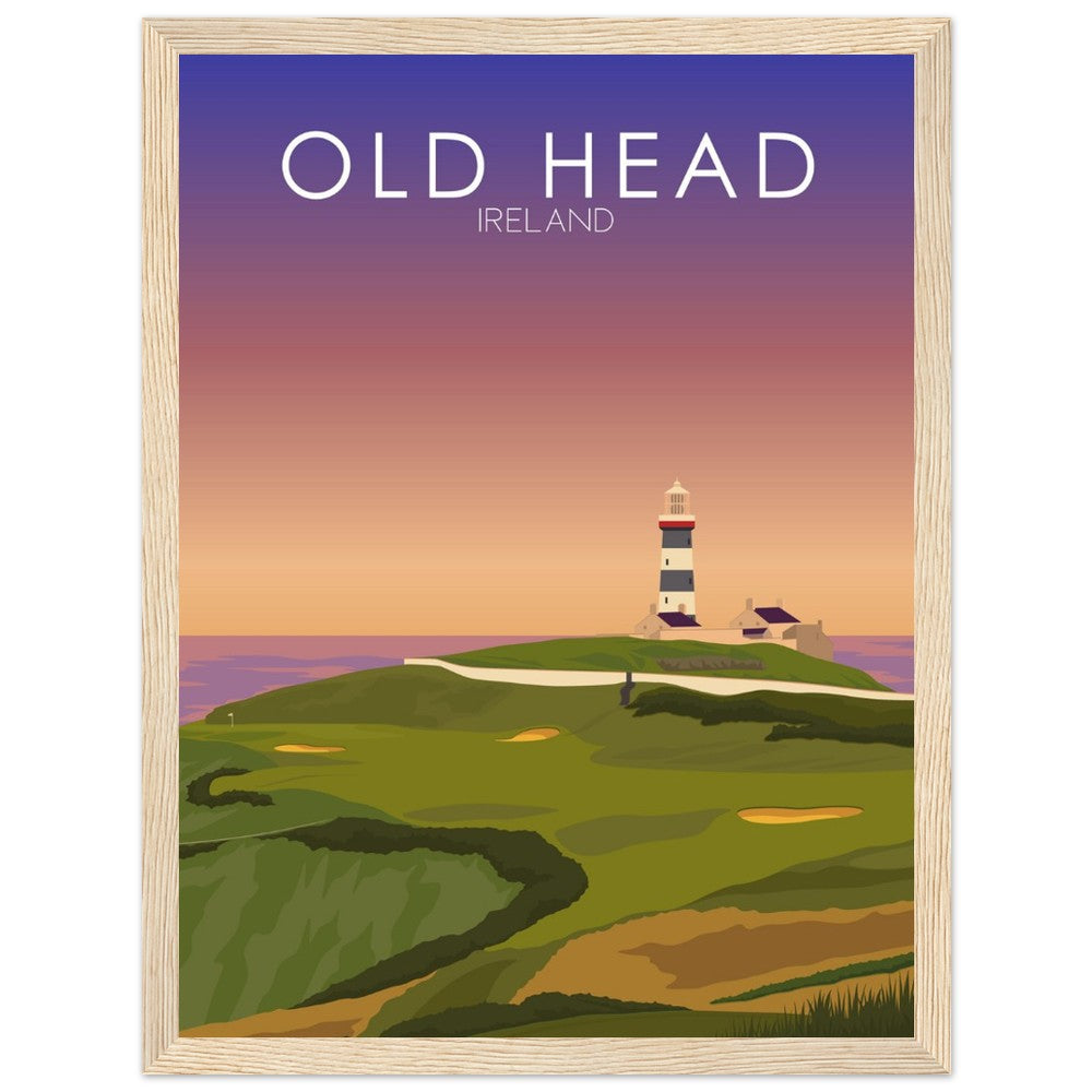 Old Head Golf Links Sunset Print