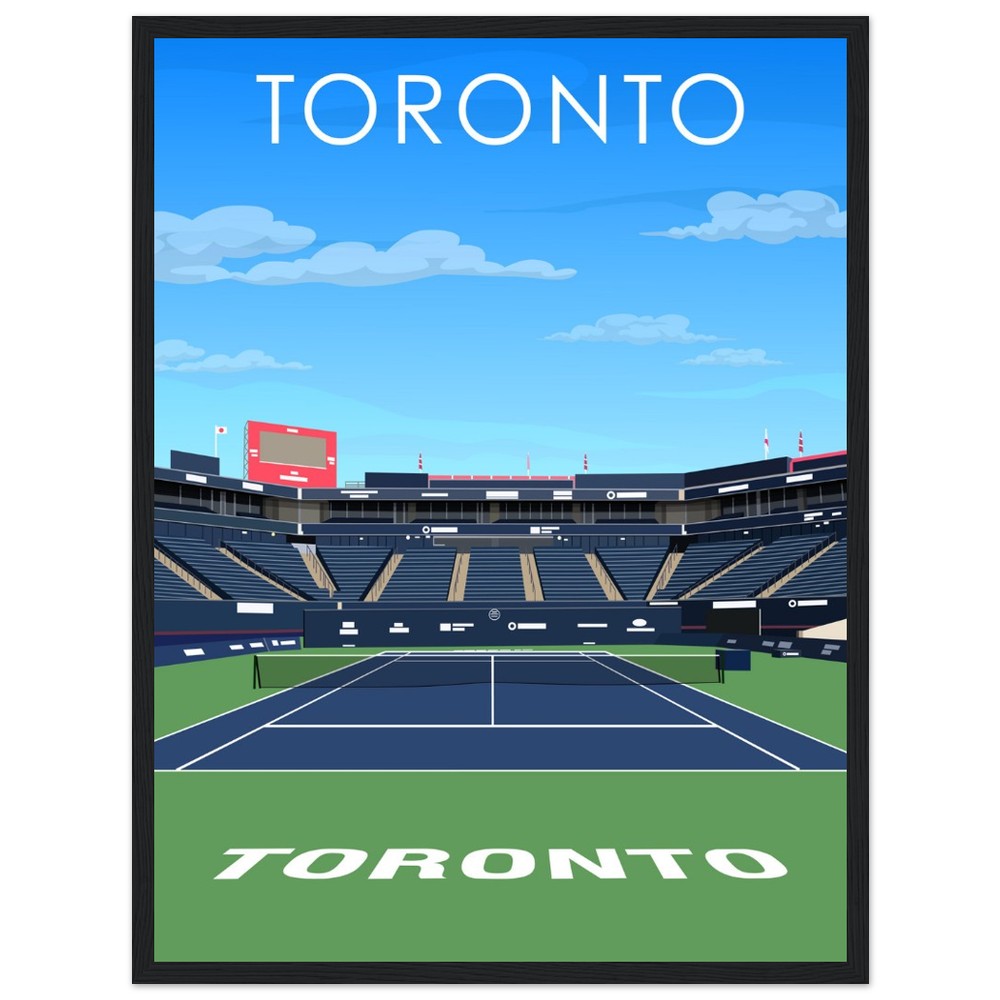 Toronto ATP/WTA Masters Tennis Stadium Poster