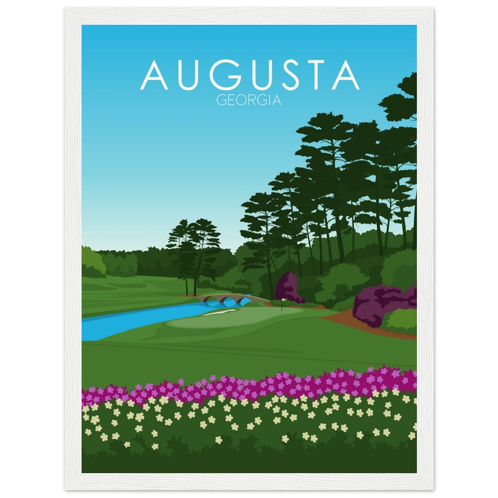 Augusta National Golf Course Print | Augusta National Poster