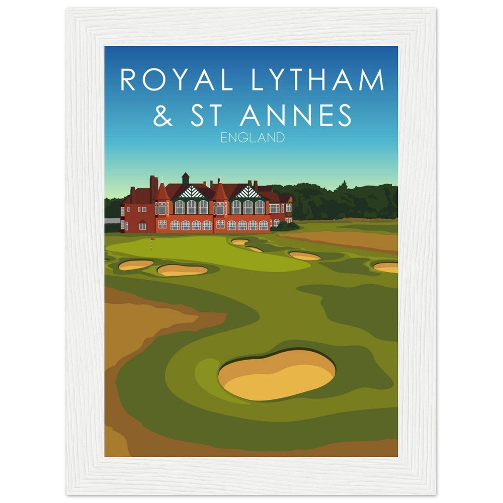 Royal Lytham & St Annes Golf Course Poster