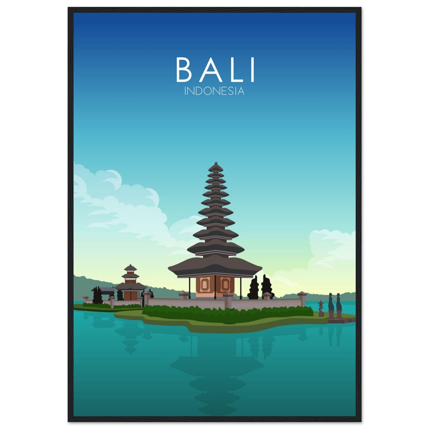 Bali Poster | Bali Wall Art | Bali Daytime Print