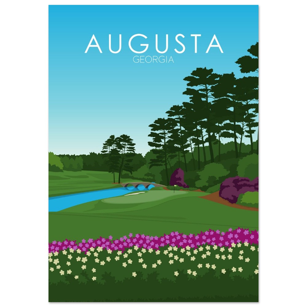 Augusta National Golf Course Print | Augusta National Poster