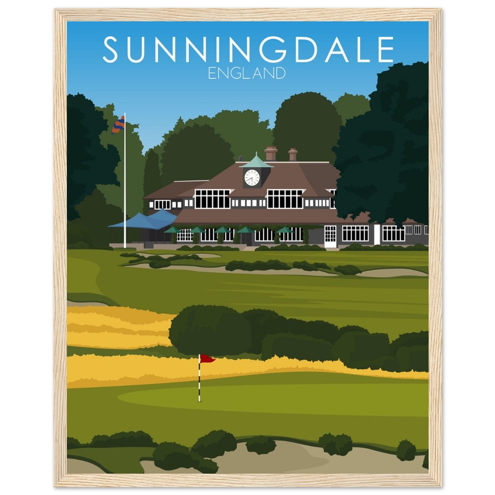 Sunningdale Golf Course Print