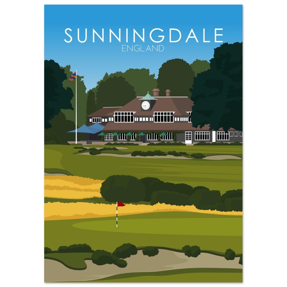 Sunningdale Golf Course Print