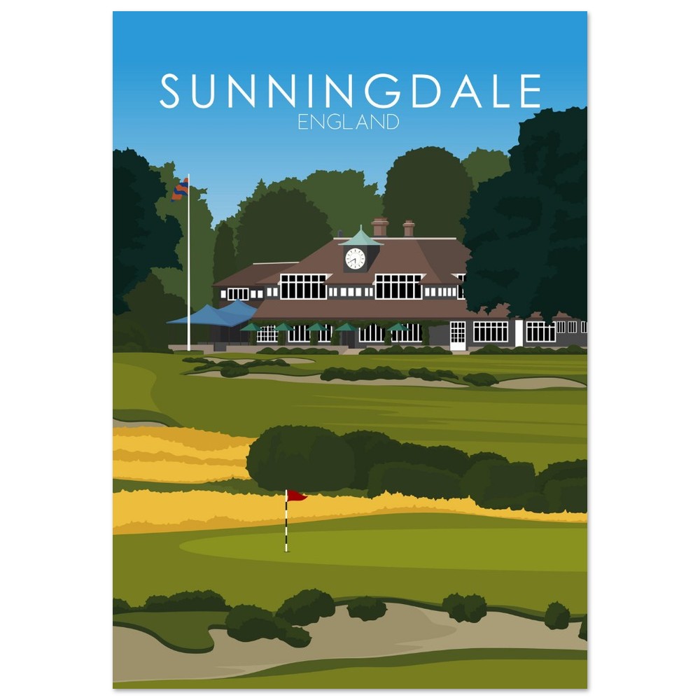 Sunningdale Golf Course Print
