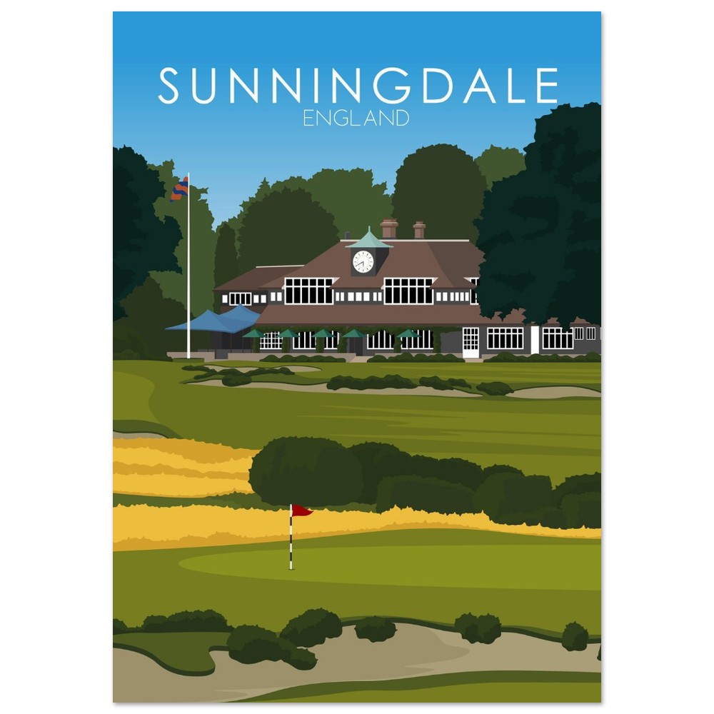 Sunningdale Golf Course Print