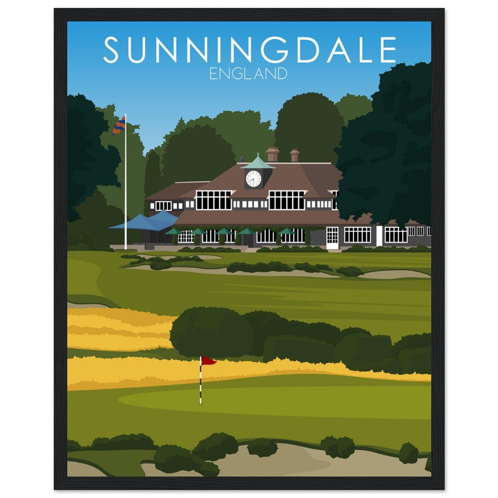 Sunningdale Golf Course Print