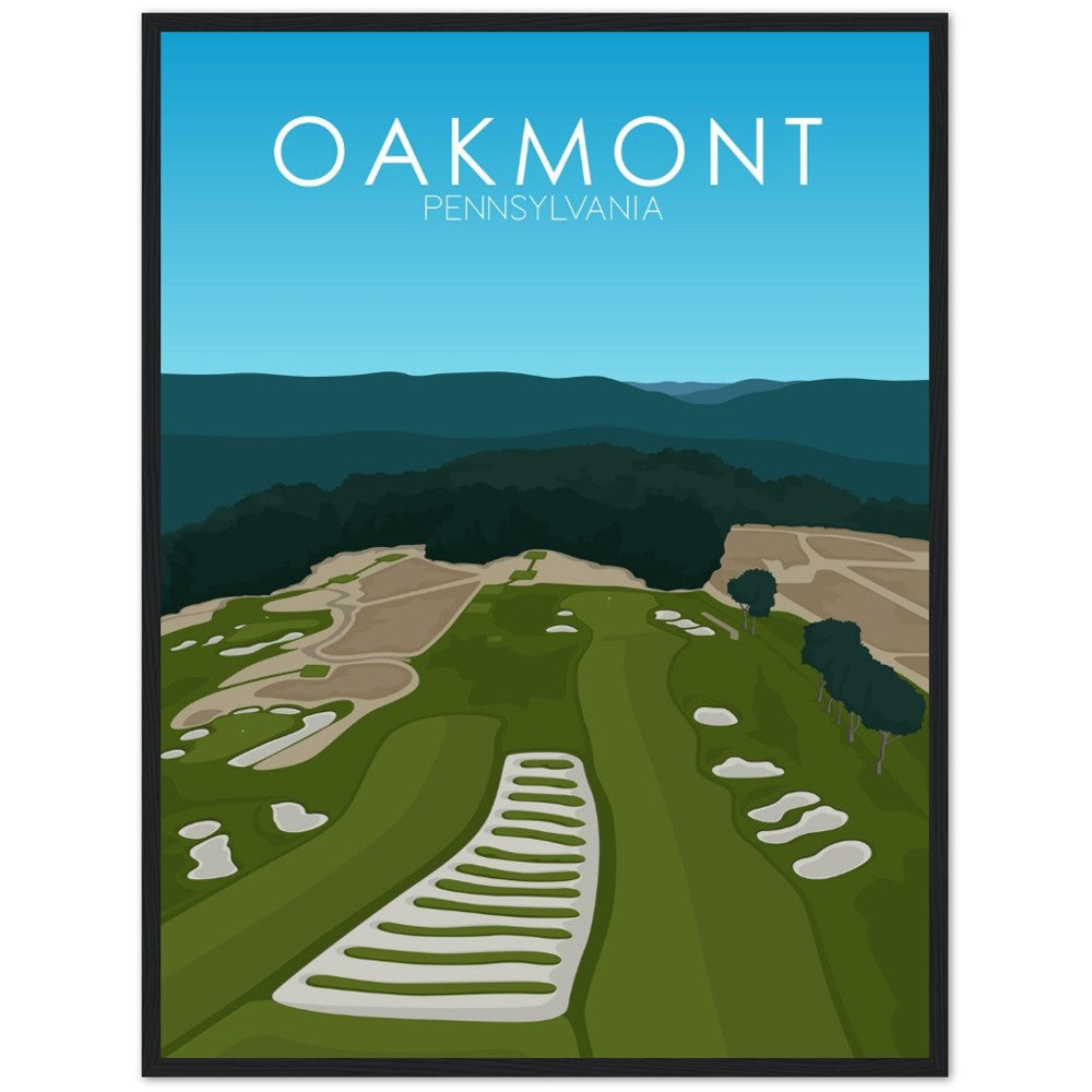 Oakmont Country Club Golf Course Print
