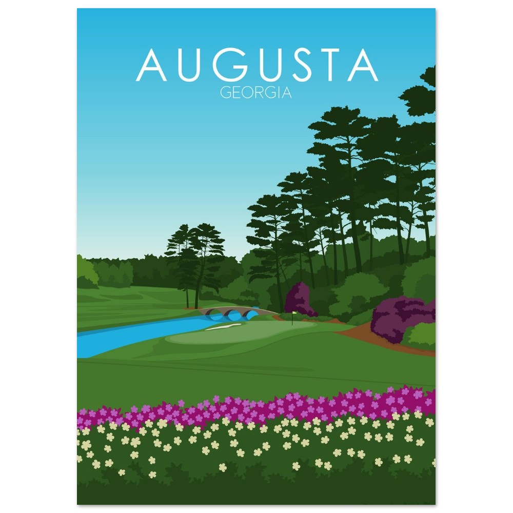 Augusta National Golf Course Print | Augusta National Poster