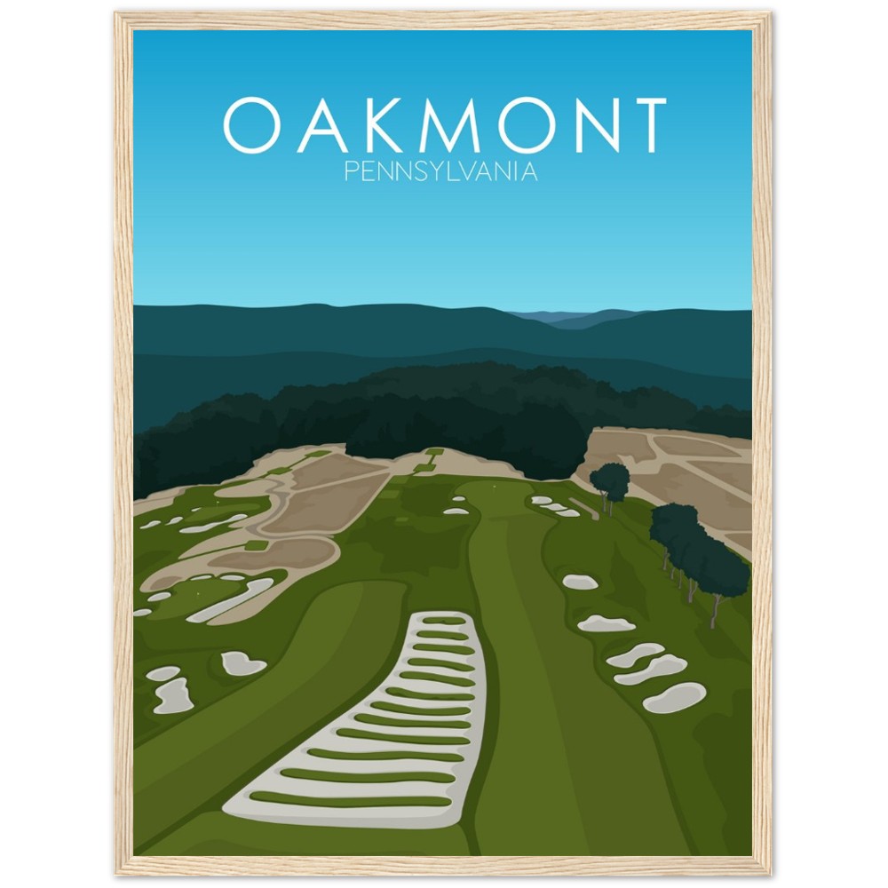 Oakmont Country Club Golf Course Print