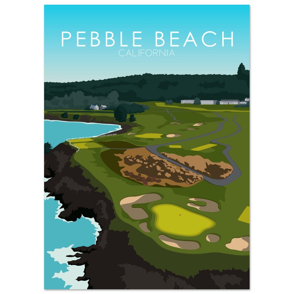 Pebble Beach Golf Links Print