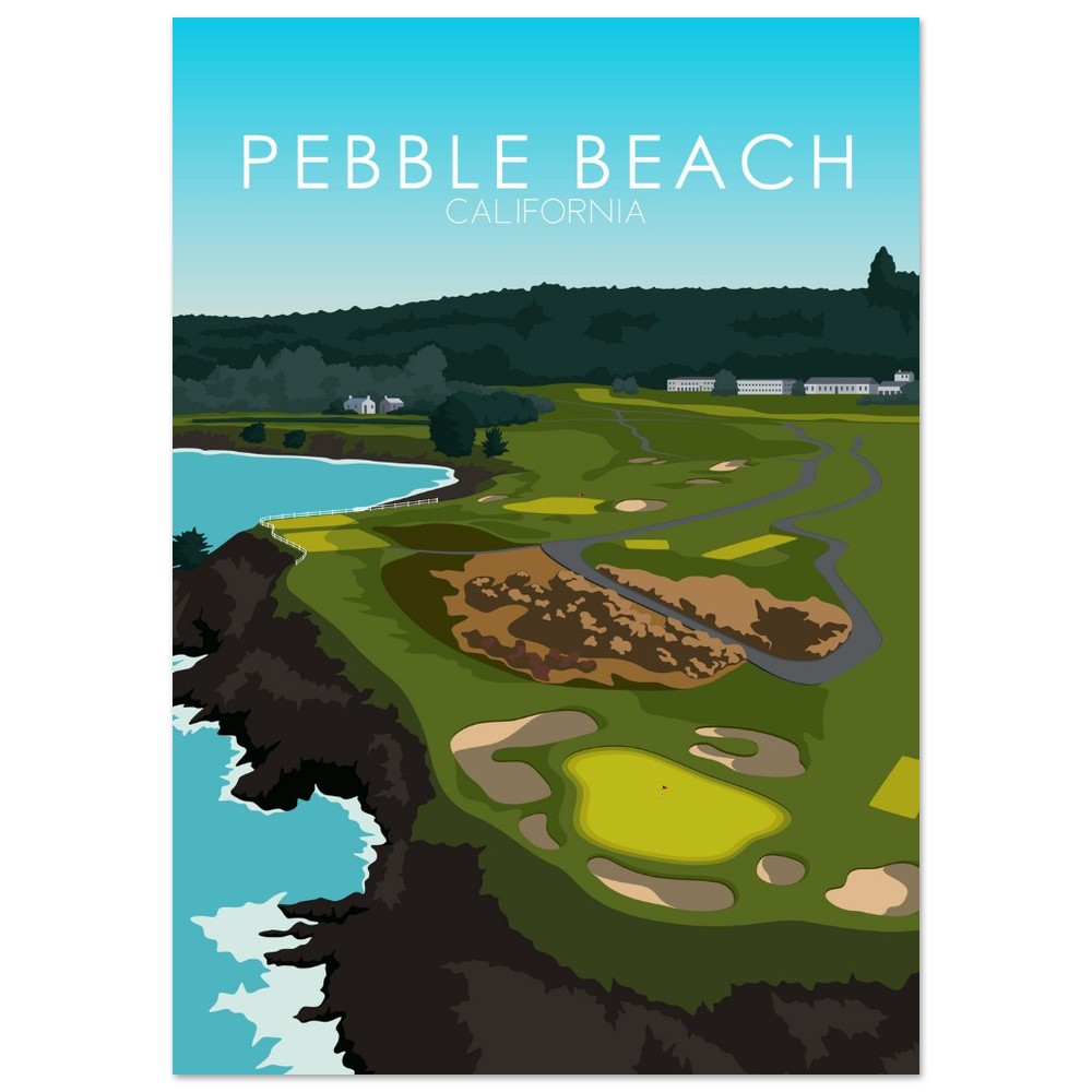 Pebble Beach Golf Links Print