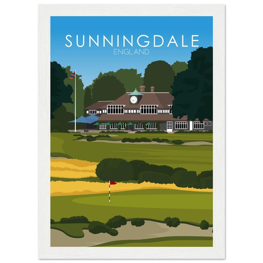Sunningdale Golf Course Print